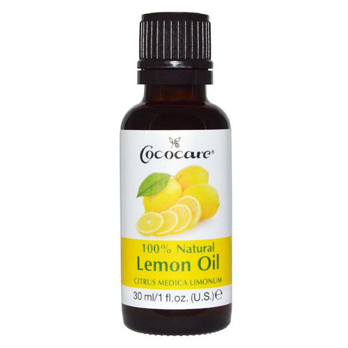 Cococare 100% Natural Lemon Oil, With Citrus Medica - 1 Oz